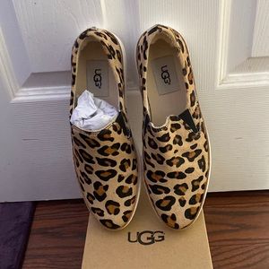 UGG Slip Ons Leopard Print *Never Worn, new in box*